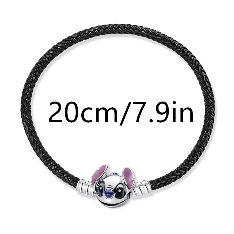 925 Sterling Silver Stitch Pendant Is Charming And Suitable For Pairing With Women's Bracelets DIY Jewelry  Birthday Gifts.