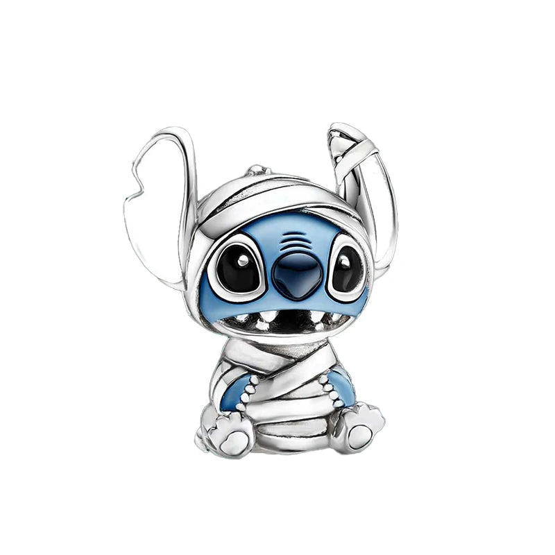 925 Sterling Silver Stitch Pendant Is Charming And Suitable For Pairing With Women's Bracelets DIY Jewelry  Birthday Gifts.