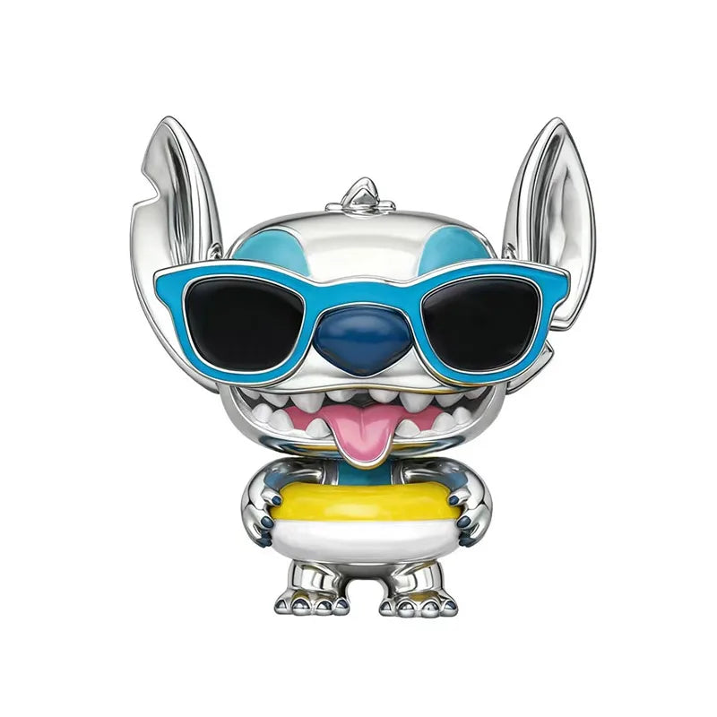 925 Sterling Silver Stitch Pendant Is Charming And Suitable For Pairing With Women's Bracelets DIY Jewelry  Birthday Gifts.