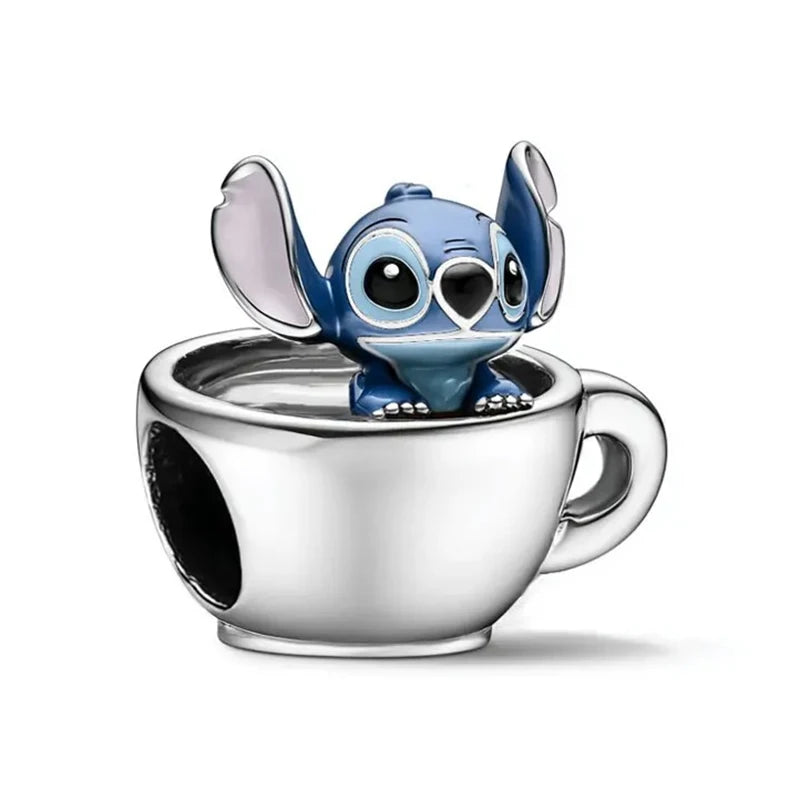 925 Sterling Silver Stitch Pendant Is Charming And Suitable For Pairing With Women's Bracelets DIY Jewelry  Birthday Gifts.