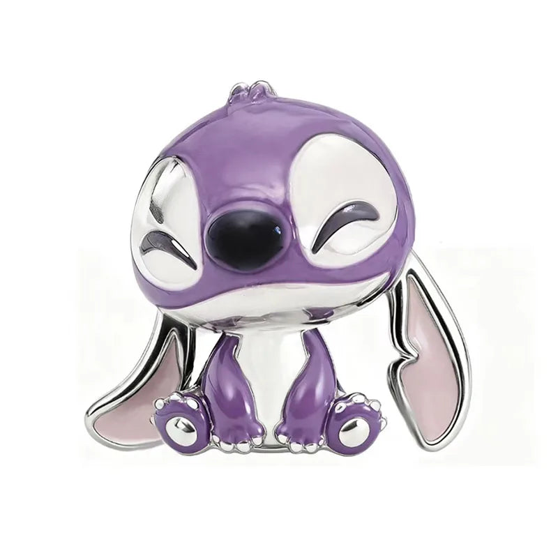 925 Sterling Silver Stitch Pendant Is Charming And Suitable For Pairing With Women's Bracelets DIY Jewelry  Birthday Gifts.