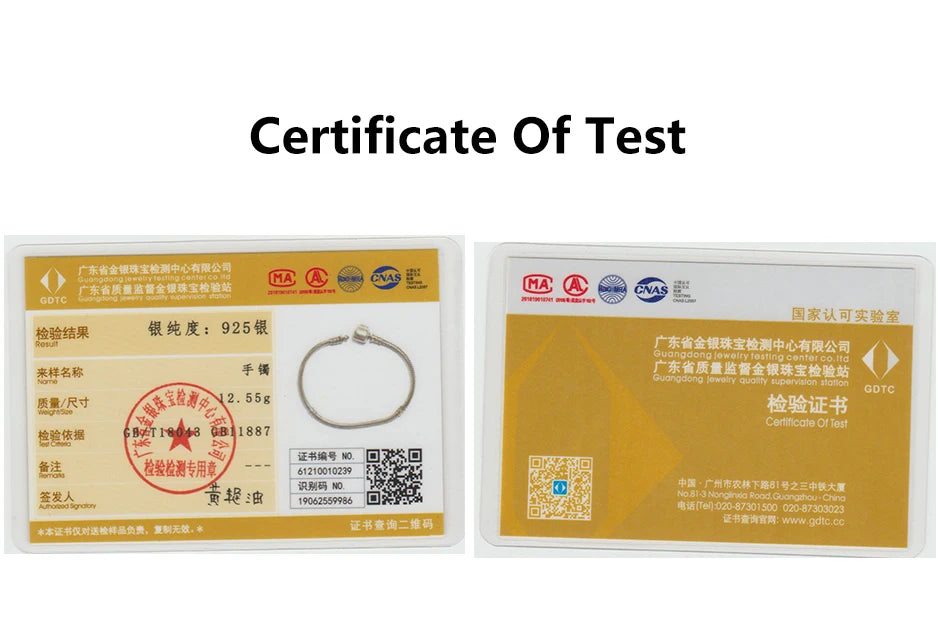 Original 925 Sterling Silver Bracelets Bangles Love Heart Clip Charms Beads Snake Chains For Women Rose Gold DIY Luxury Jewelry