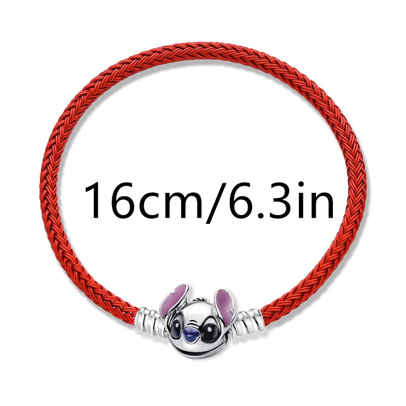 925 Sterling Silver Stitch Pendant Is Charming And Suitable For Pairing With Women's Bracelets DIY Jewelry  Birthday Gifts.