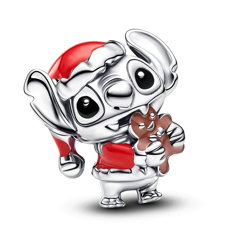 925 Sterling Silver Stitch Pendant Is Charming And Suitable For Pairing With Women's Bracelets DIY Jewelry  Birthday Gifts.