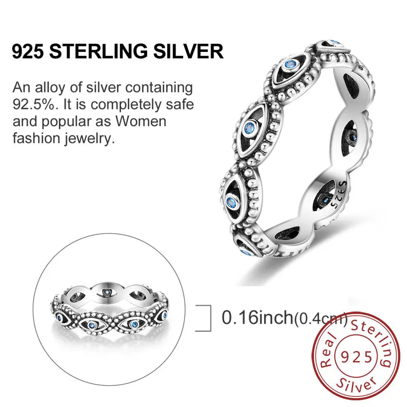 Rings Original 925 Sterling Silver Rings Bow Heart Sun Moon Star Zircon Rings For Women Jewelry Birthday Anniversary Gifts
