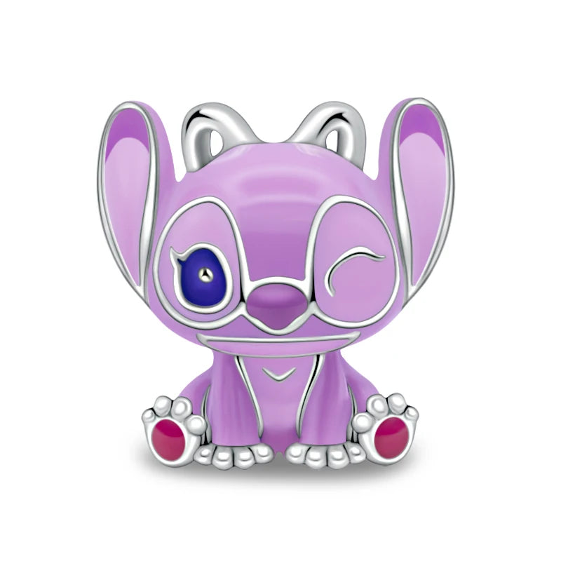 925 Sterling Silver Stitch Pendant Is Charming And Suitable For Pairing With Women's Bracelets DIY Jewelry  Birthday Gifts.